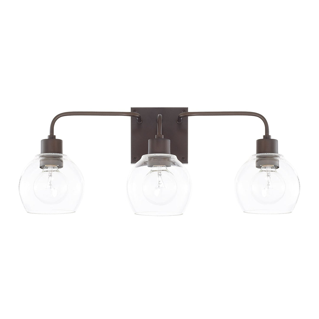Capital Tanner 120031BZ-426 Bath Vanity Light 25 in. wide - Bronze