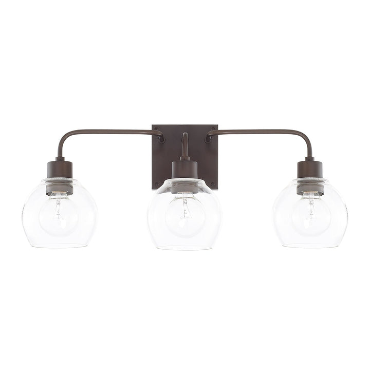 Capital Tanner 120031BZ-426 Bath Vanity Light 25 in. wide - Bronze