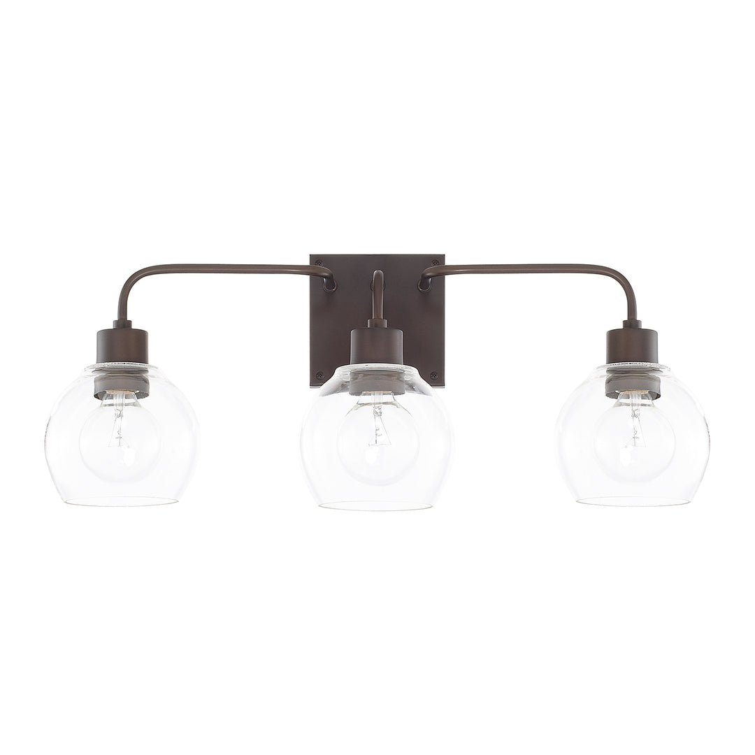 Capital Tanner 120031BZ-426 Bath Vanity Light 25 in. wide - Bronze