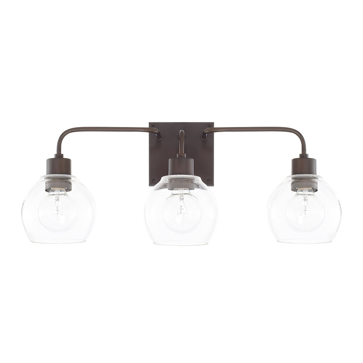 Capital Tanner 120031BZ-426 Bath Vanity Light 25 in. wide - Bronze