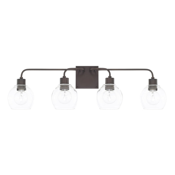 Capital Tanner 120041BZ-426 Bath Vanity Light 34 in. wide - Bronze