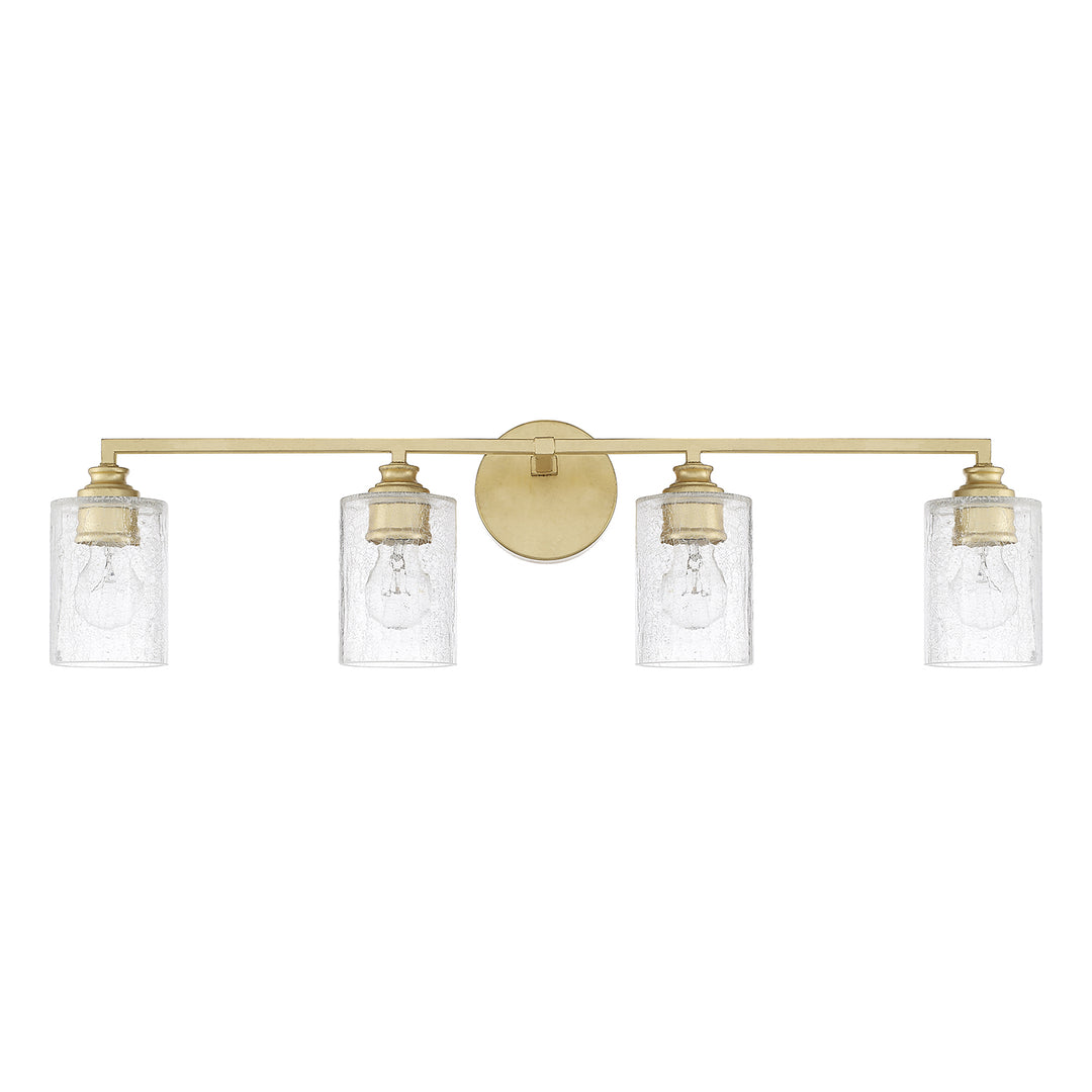 Capital Milan 120541CG-422 Bath Vanity Light 33 in. wide - Capital Gold