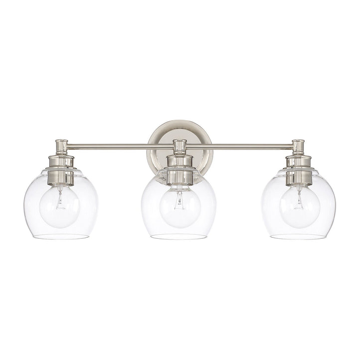 Capital Mid Century 121131PN-426 Bath Vanity Light 24 in. wide - Polished Nickel