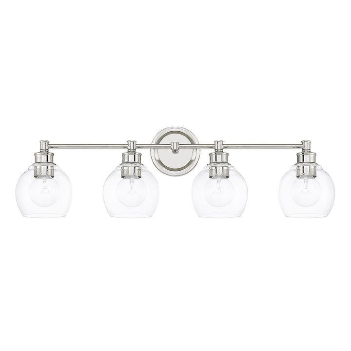 Capital Mid Century 121141PN-426 Bath Vanity Light 32 in. wide - Polished Nickel