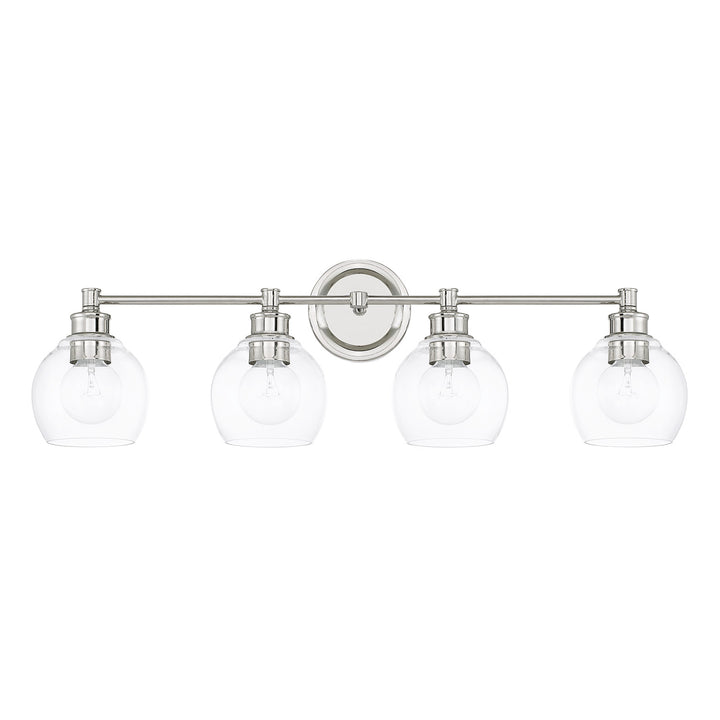 Capital Mid Century 121141PN-426 Bath Vanity Light 32 in. wide - Polished Nickel