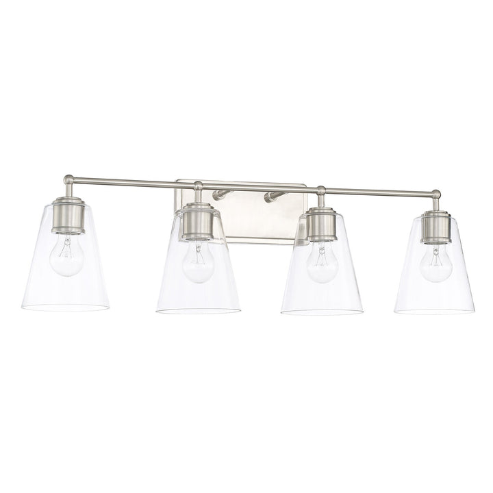 Capital Murphy 121741BN-431 Bath Vanity Light 33 in. wide - Brushed Nickel