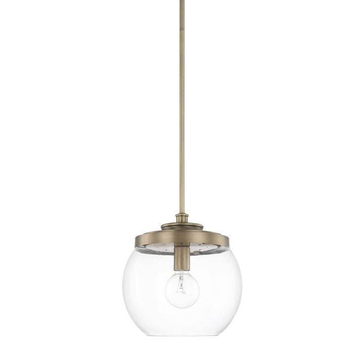 Capital Mid Century 321111AD Pendant Light - Aged Brass