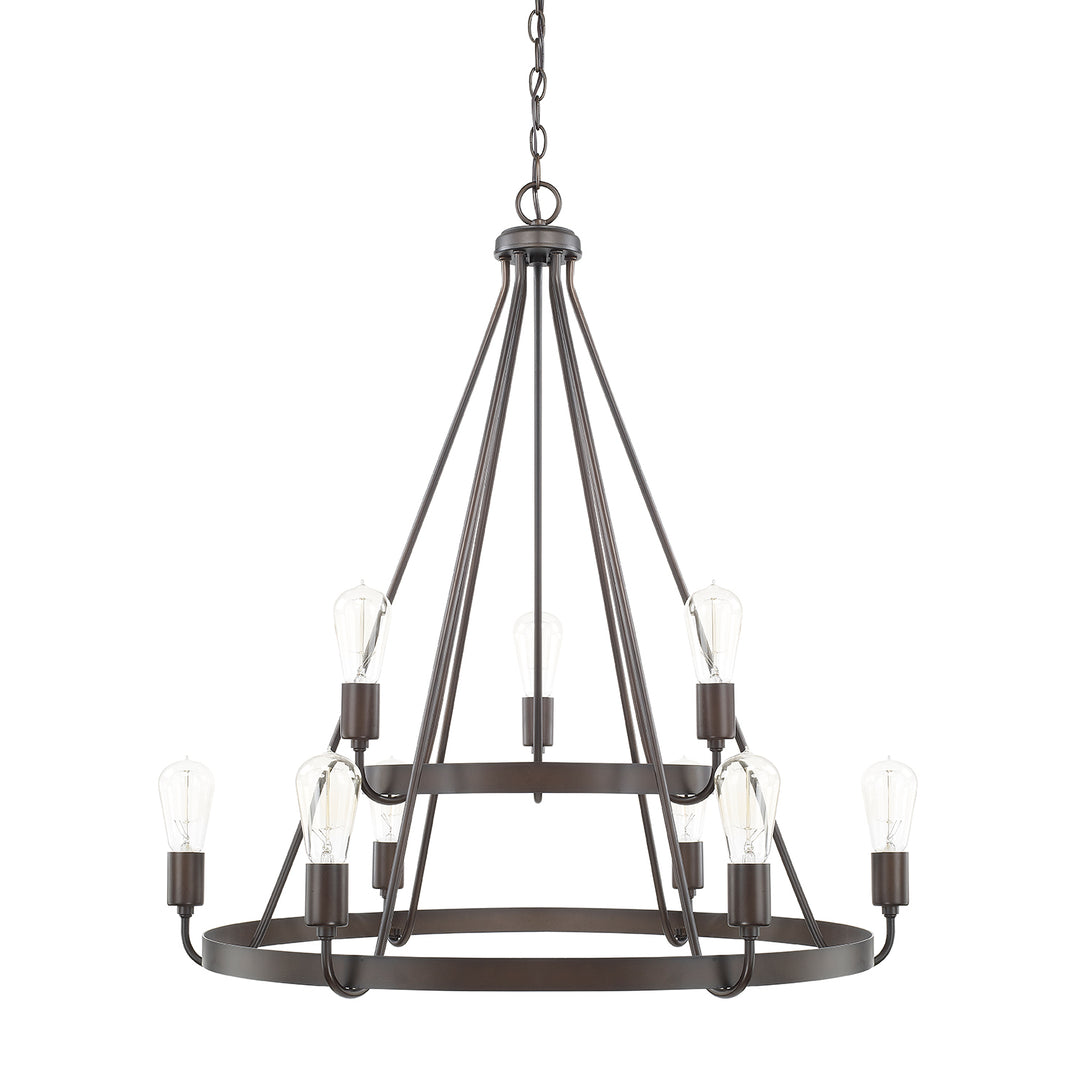 Capital Tanner 420091BZ Chandelier Light - Bronze