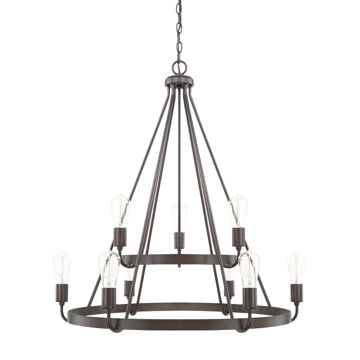 Capital Tanner 420091BZ Chandelier Light - Bronze