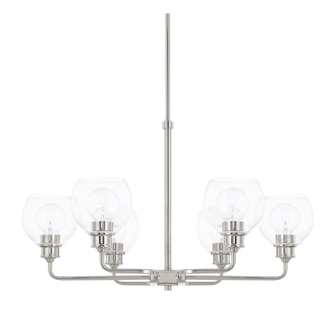 Capital Mid Century 421161PN-426 Chandelier Light - Polished Nickel