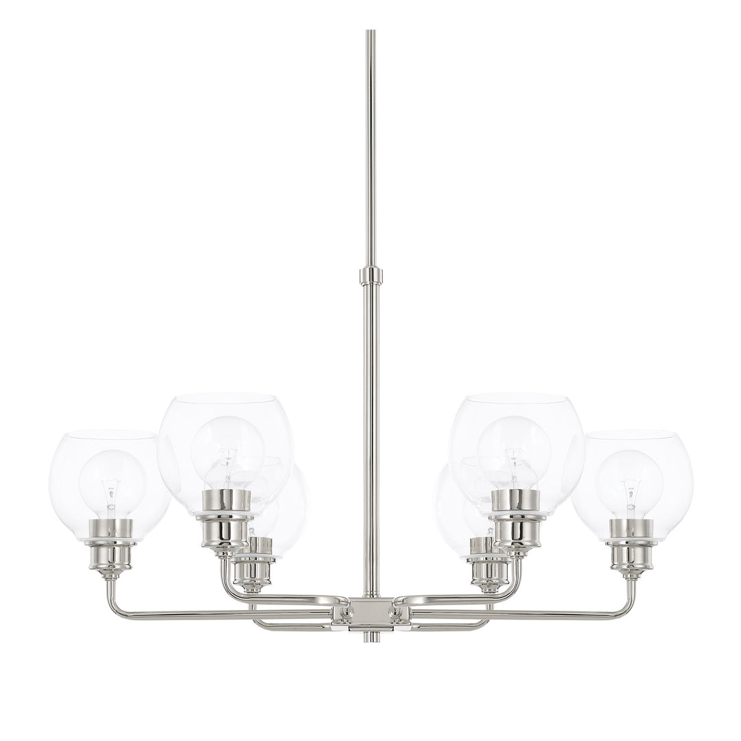 Capital Mid Century 421161PN-426 Chandelier Light - Polished Nickel