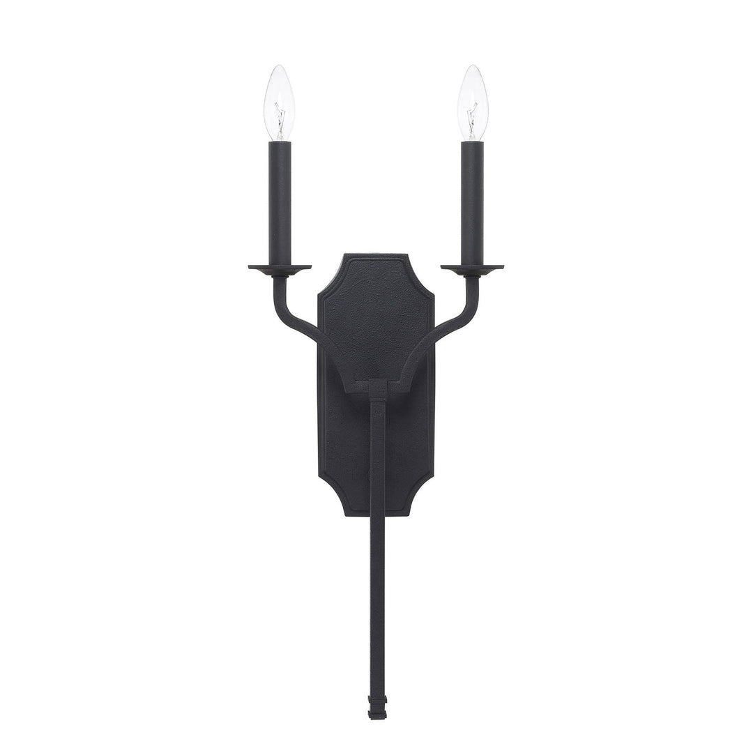 Capital Ravenwood 619821BI Wall Sconce Light - Black Iron