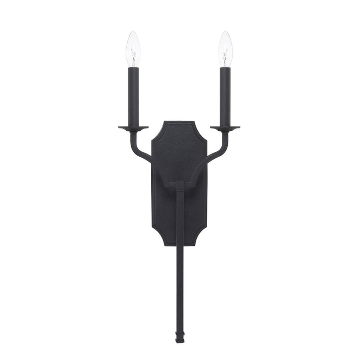 Capital Ravenwood 619821BI Wall Sconce Light - Black Iron
