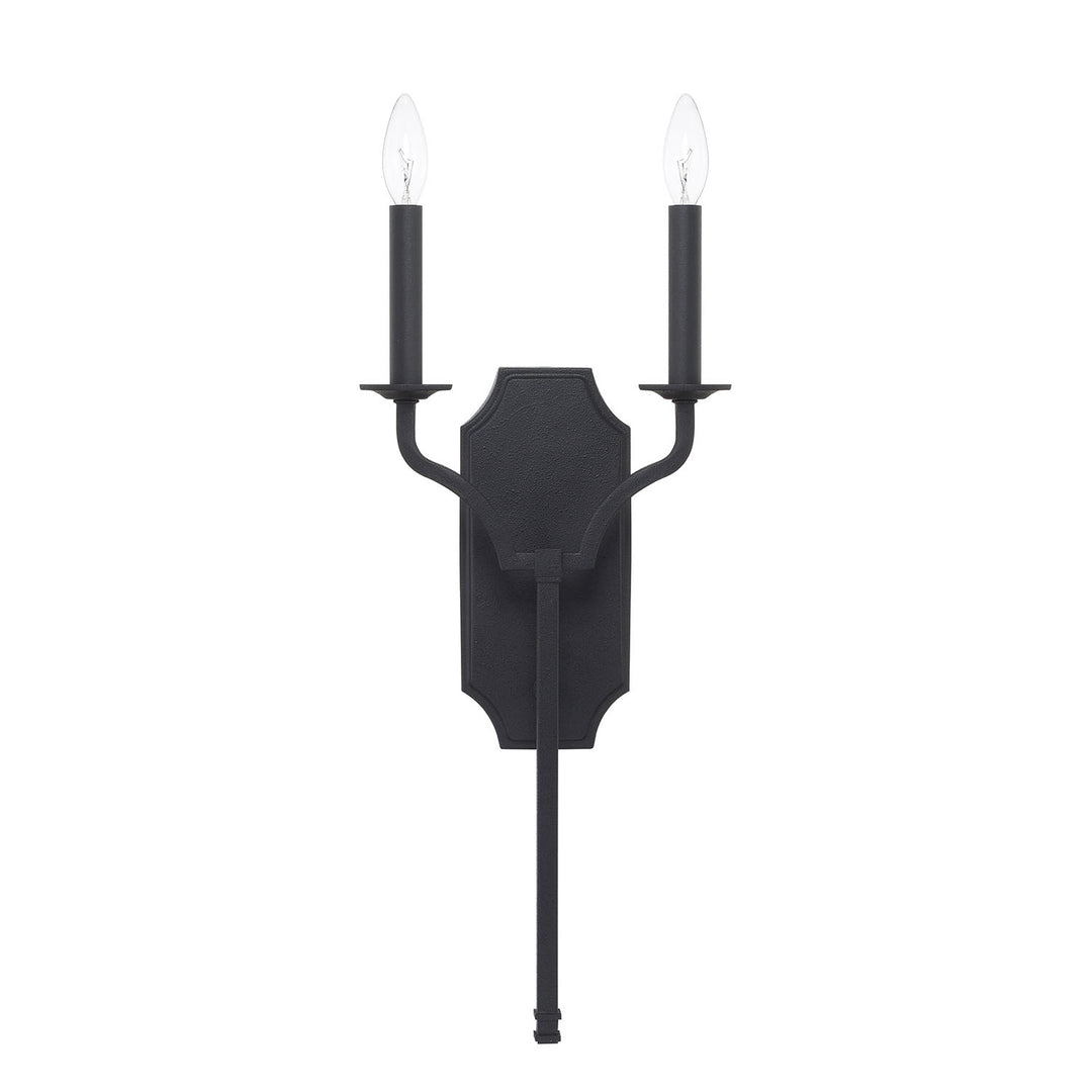 Capital Ravenwood 619821BI Wall Sconce Light - Black Iron