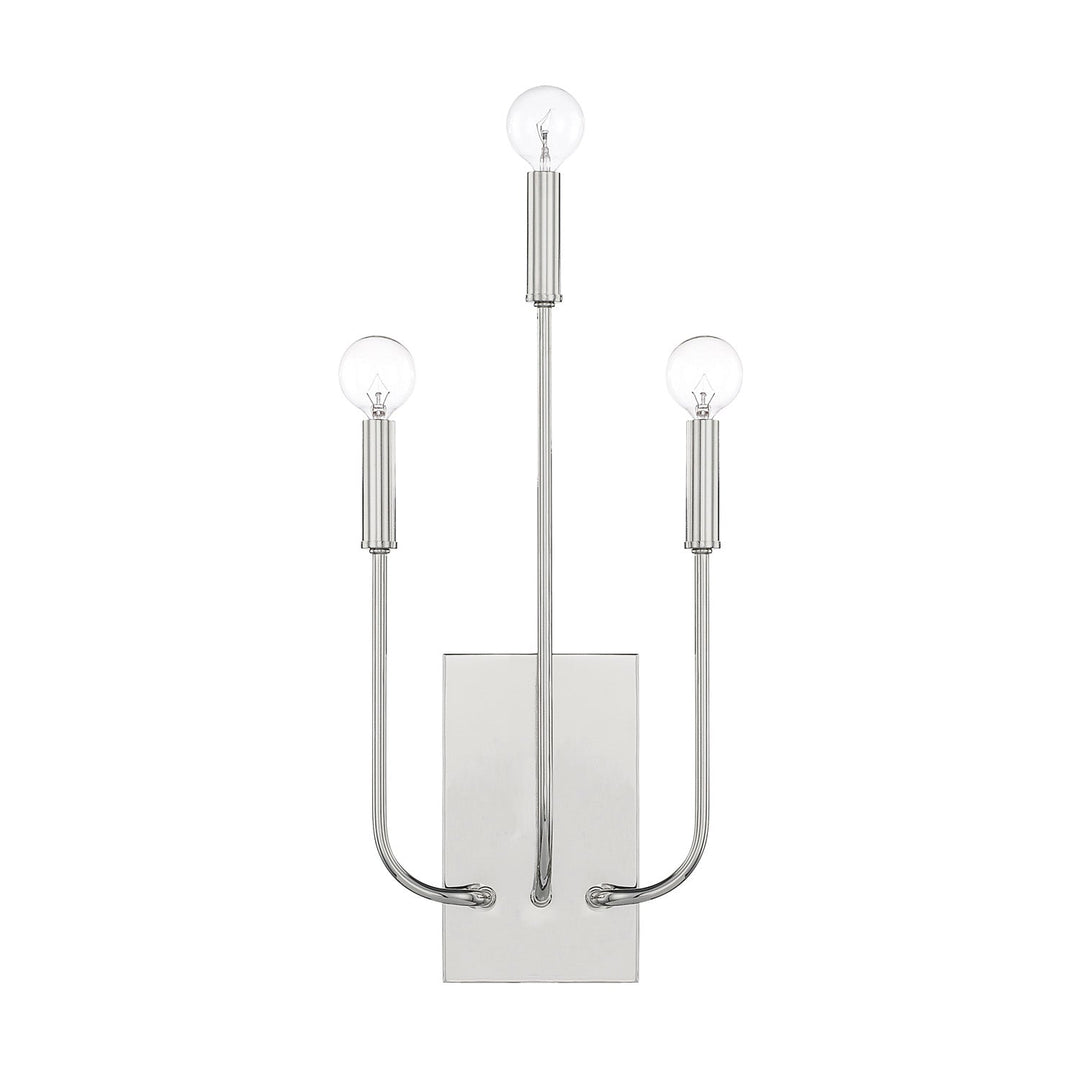 Capital Zander 621931PN Wall Sconce Light - Polished Nickel