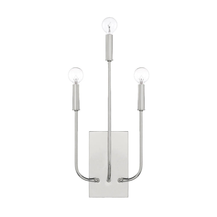 Capital Zander 621931PN Wall Sconce Light - Polished Nickel