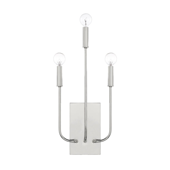Capital Zander 621931PN Wall Sconce Light - Polished Nickel
