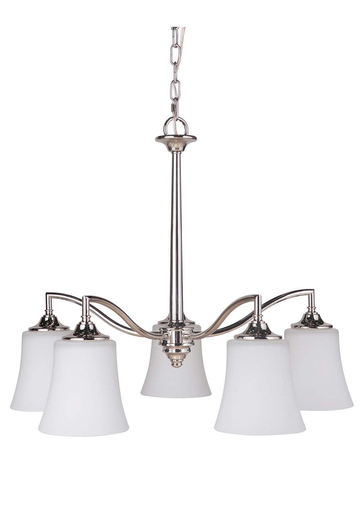 Craftmade Helena 41715-PLN Chandelier Light - Polished Nickel