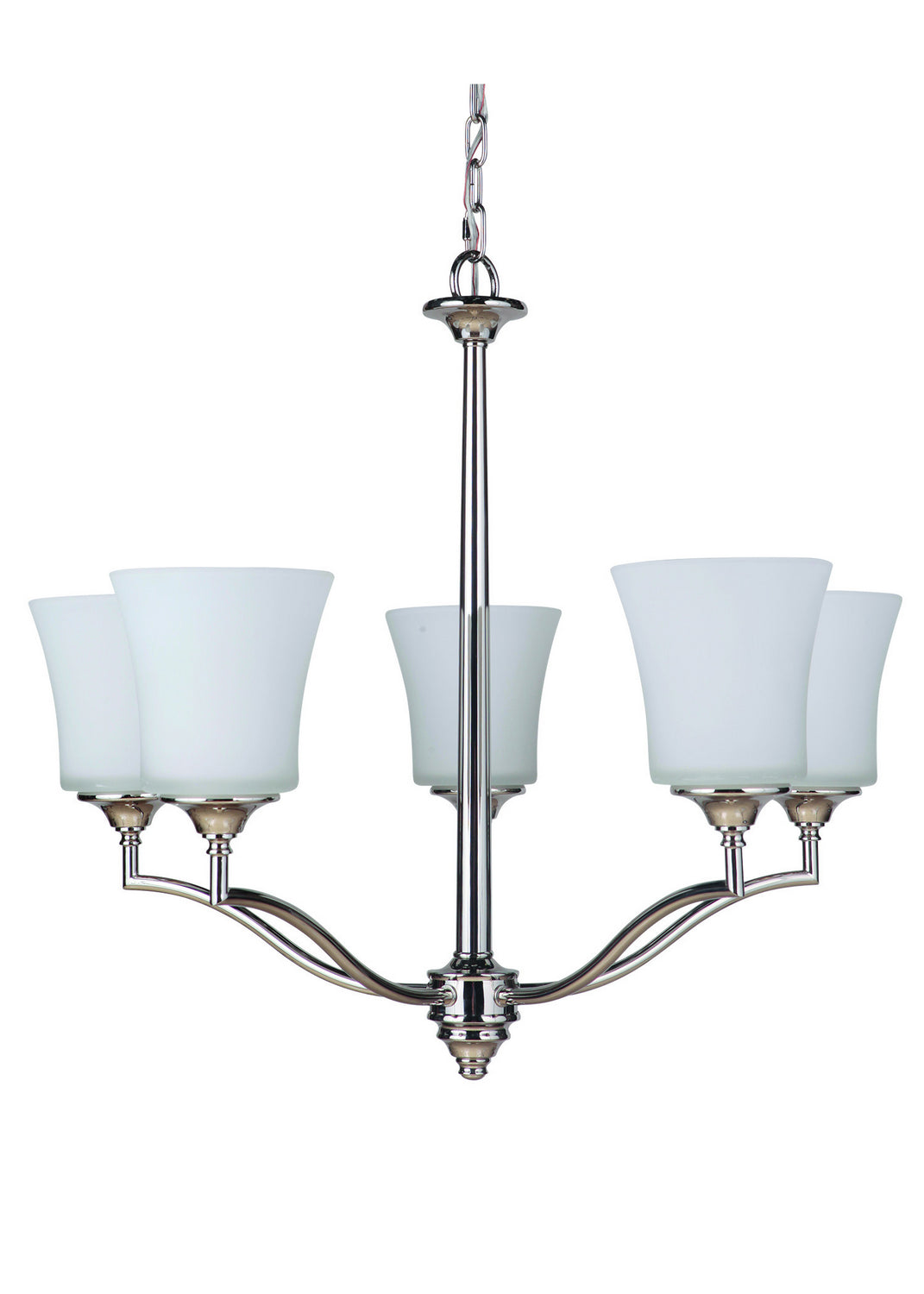 Craftmade Helena 41725-PLN Chandelier Light - Polished Nickel