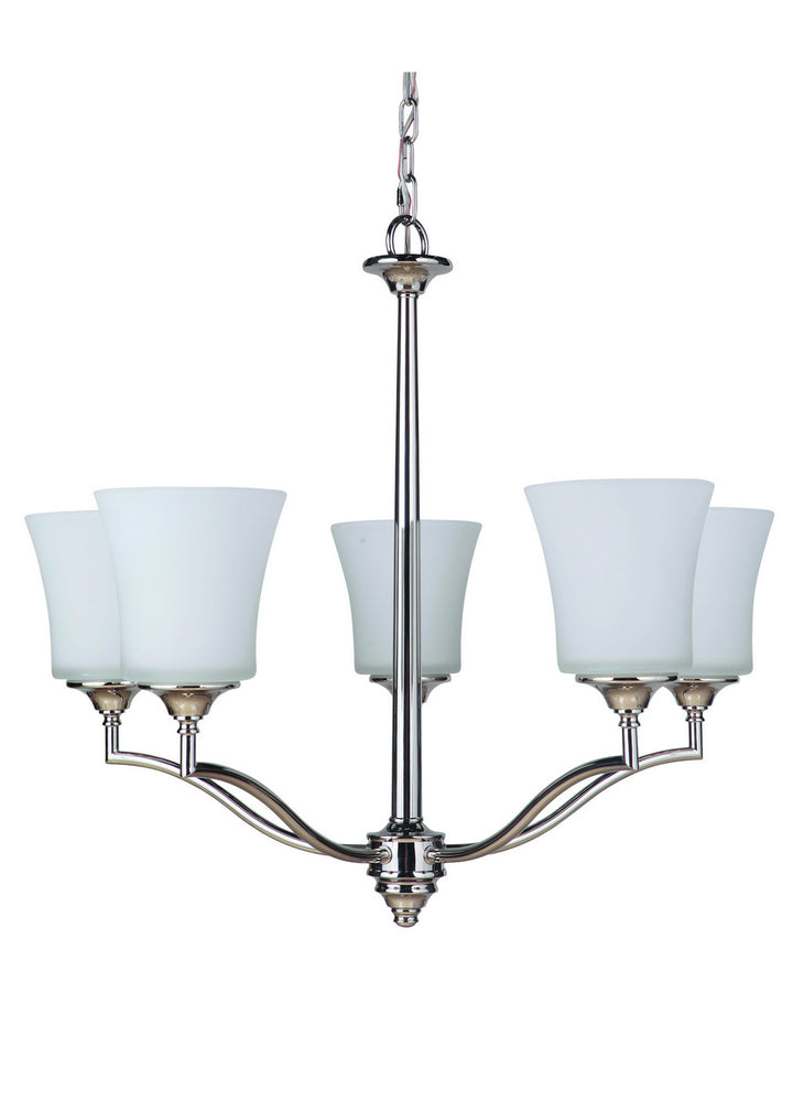 Craftmade Helena 41725-PLN Chandelier Light - Polished Nickel