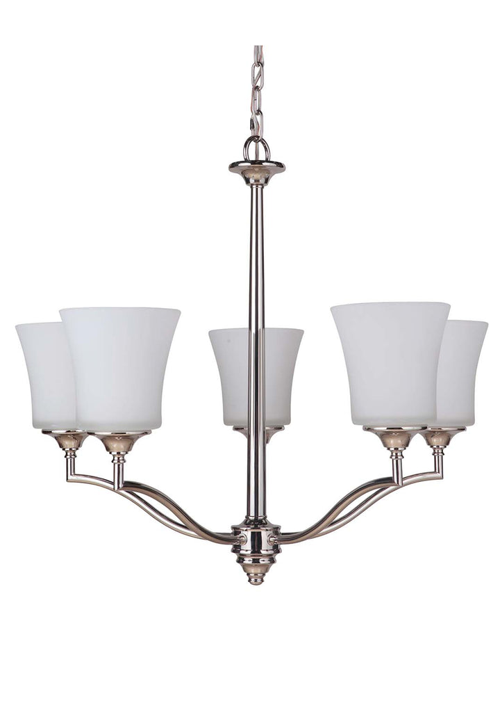 Craftmade Helena 41725-PLN Chandelier Light - Polished Nickel