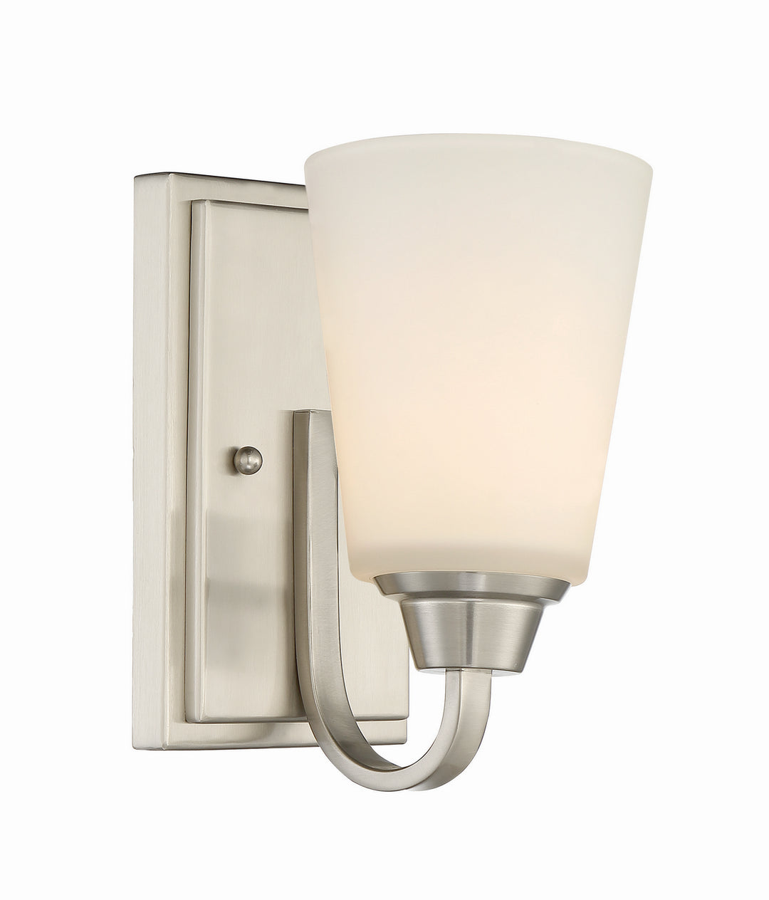 Craftmade Grace 41901-BNK Wall Sconce Light - Brushed Polished Nickel