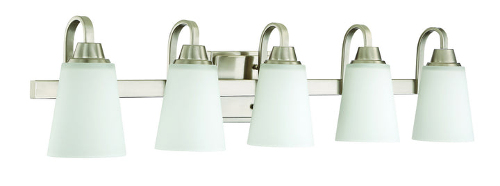 Craftmade Grace 41905-BNK Bath Vanity Light 37 in. wide - Brushed Polished Nickel