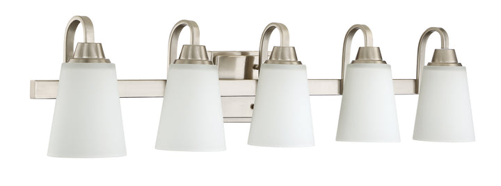 Craftmade Grace 41905-BNK Bath Vanity Light 37 in. wide - Brushed Polished Nickel