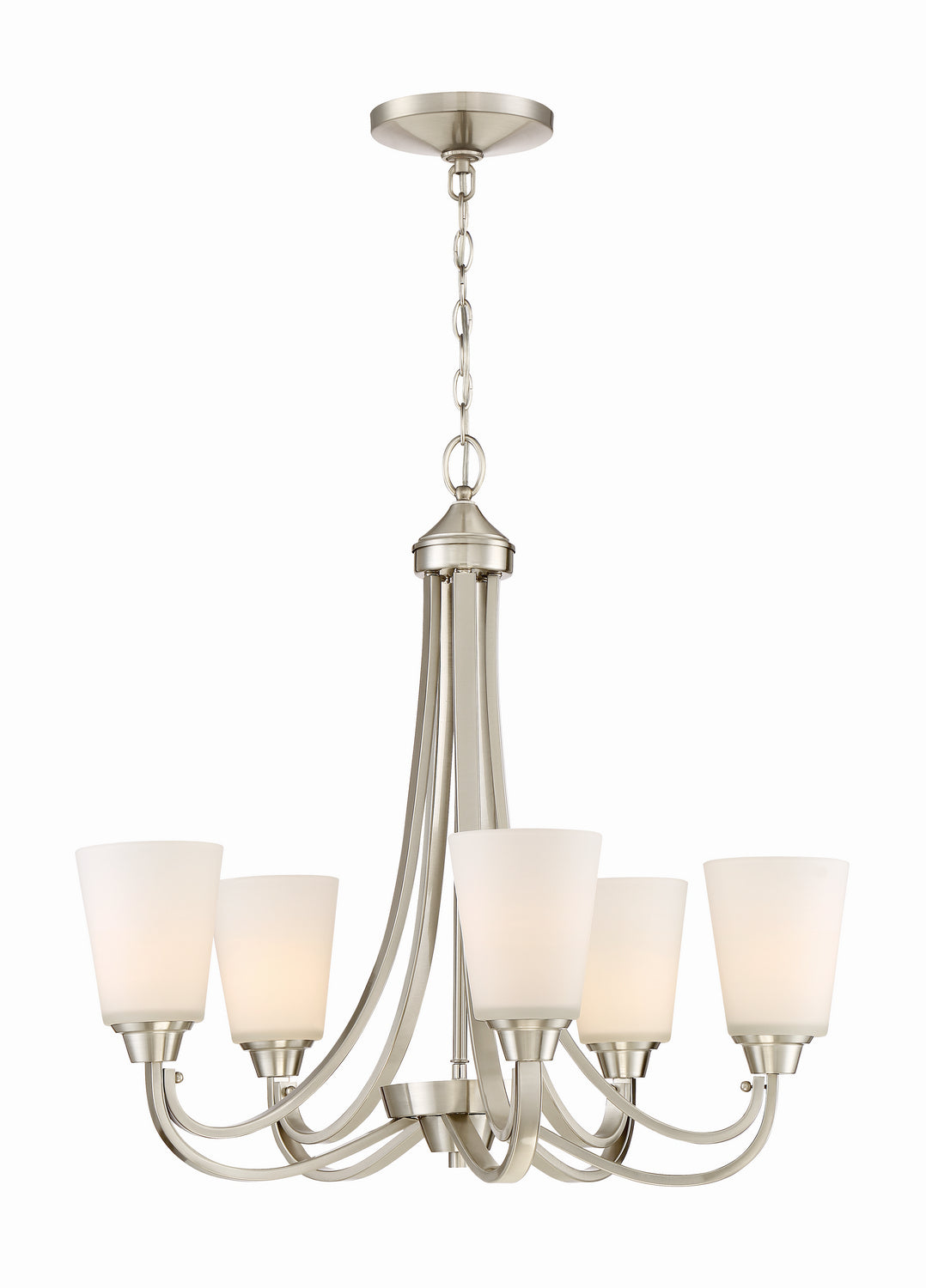 Craftmade Grace 41925-BNK Chandelier Light - Brushed Polished Nickel