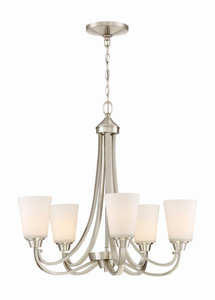 Craftmade Grace 41925-BNK Chandelier Light - Brushed Polished Nickel