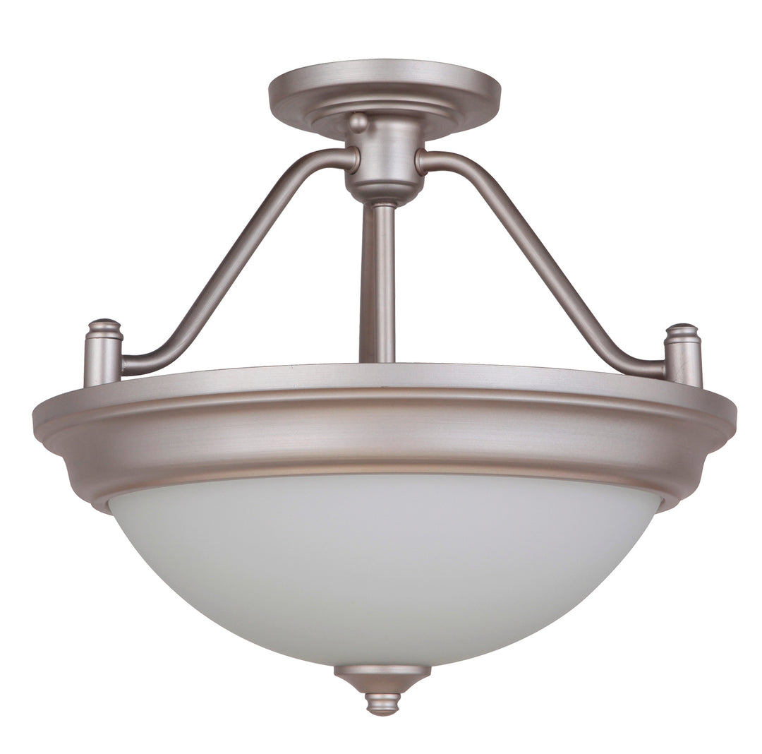 Craftmade Semiflush XPS15BNK-2W Ceiling Light - Brushed Polished Nickel