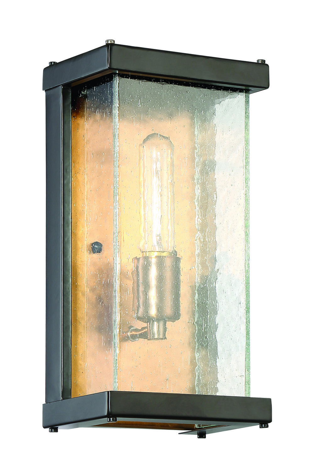 Craftmade Lighting Z9902-MNPAB Modern Farnsworth Outdoor Midnight/Patina Aged Brass