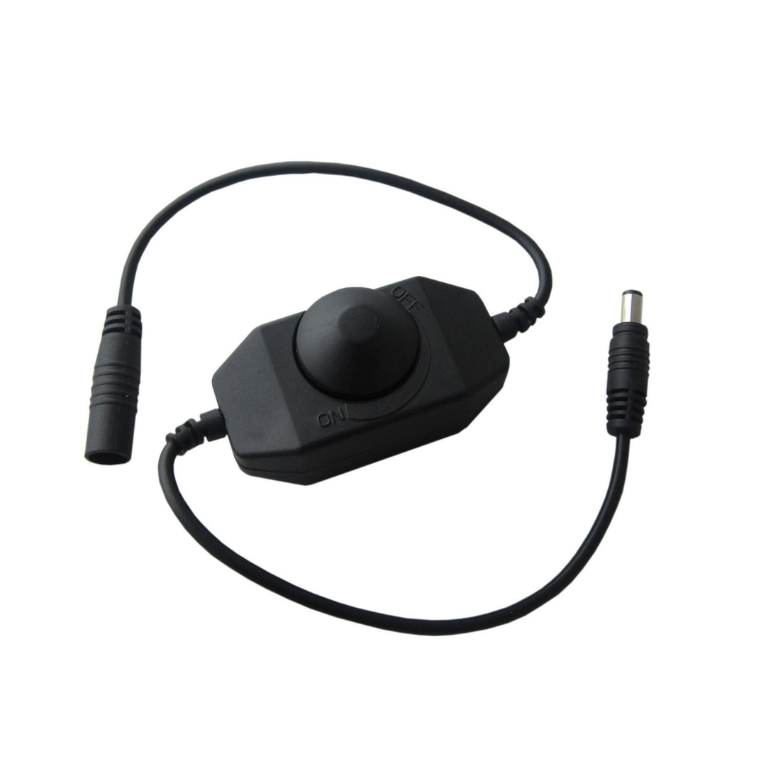 Diode Led Lighting DI-0715-B  Inline Led Dimmer Switch Decor Black