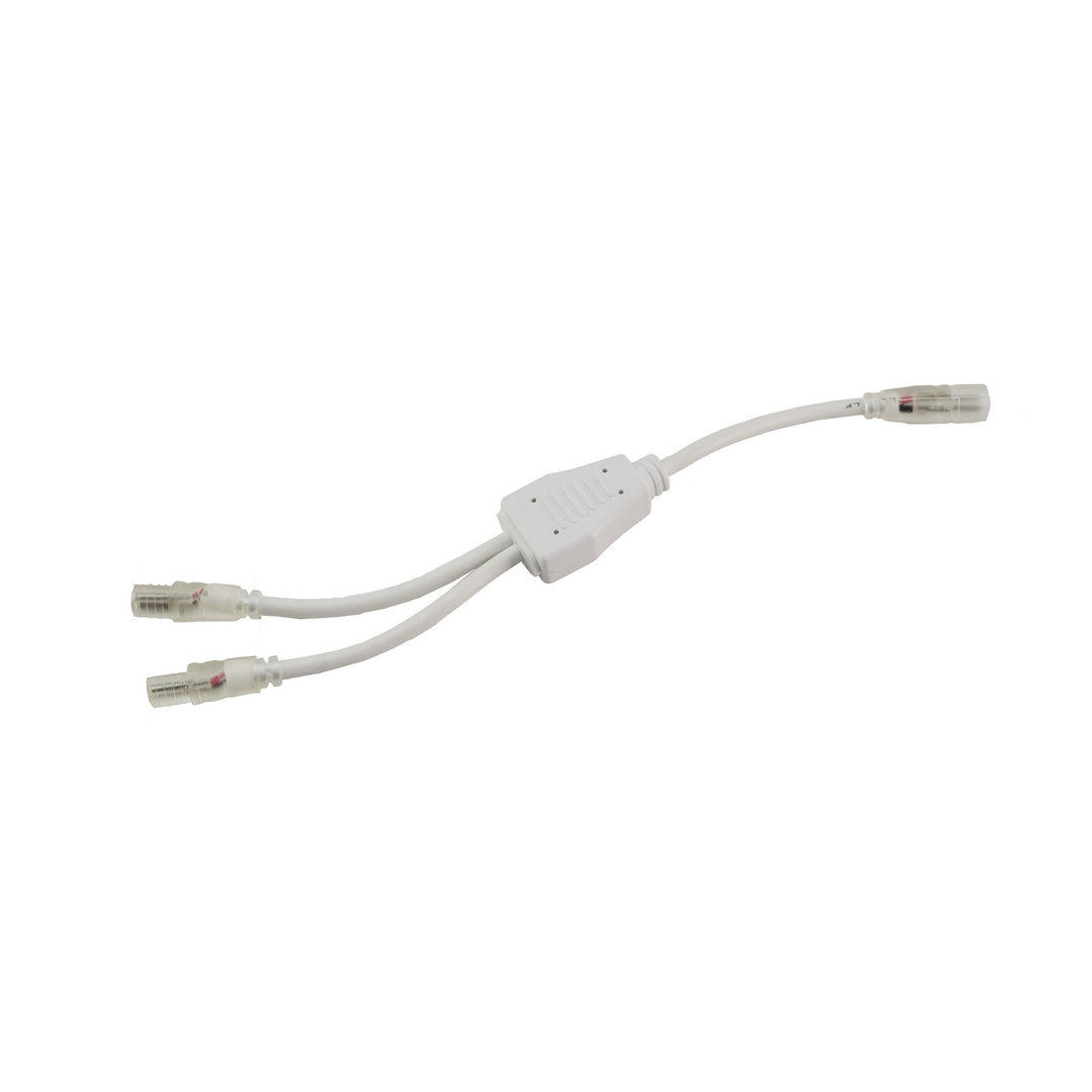 Diode Led Lighting DI-10MM-WLSP2  Led Splitter Plug Decor White