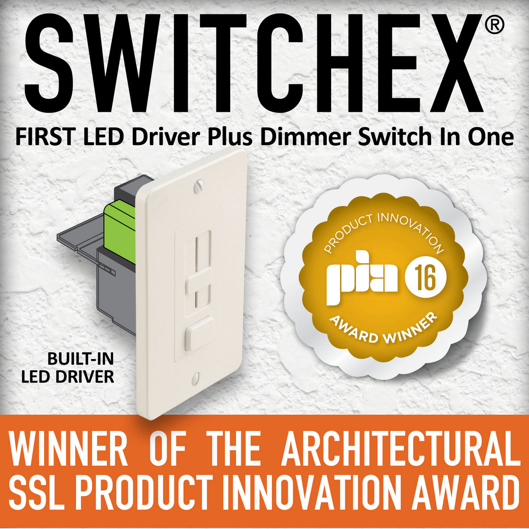 Diode Led Lighting DI-12V-SE-60W Switchex Switch/Driver Combo Decor White