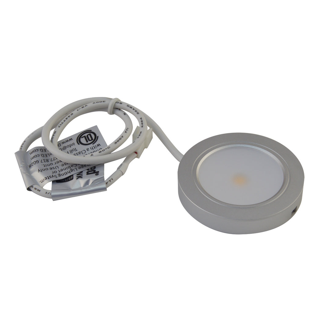 Diode Led Lighting DI-12V-SPOT-LK40-90-AL Spotmod Link Led Fixture Decor Pewter, Nickel, Silver