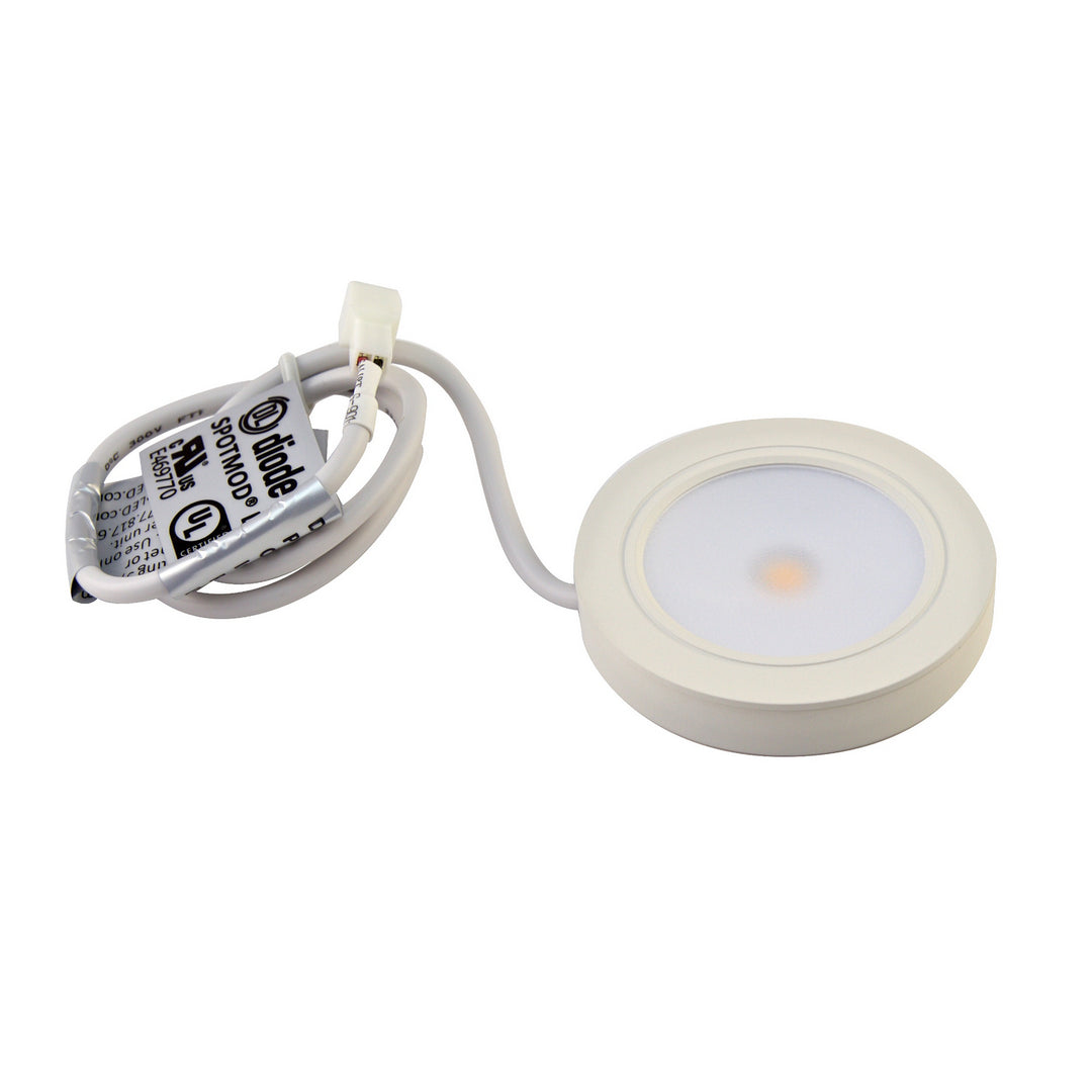Diode Led Lighting DI-12V-SPOT-LK40-90-WH Spotmod Link Led Fixture Decor White