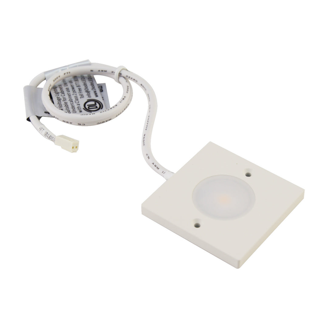 Diode Led Lighting DI-12V-SPOT-TL40-90-WH Spotmod Tile Led Fixture Decor White