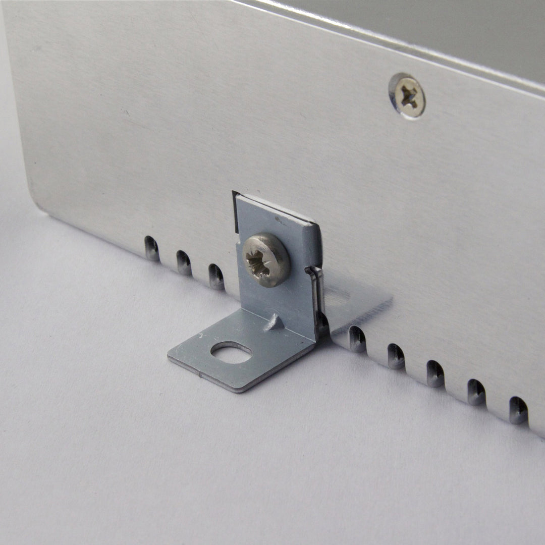 Diode Led Lighting DI-1733  Driver Mounting Bracket (Set Of 4) Decor Pewter, Nickel, Silver