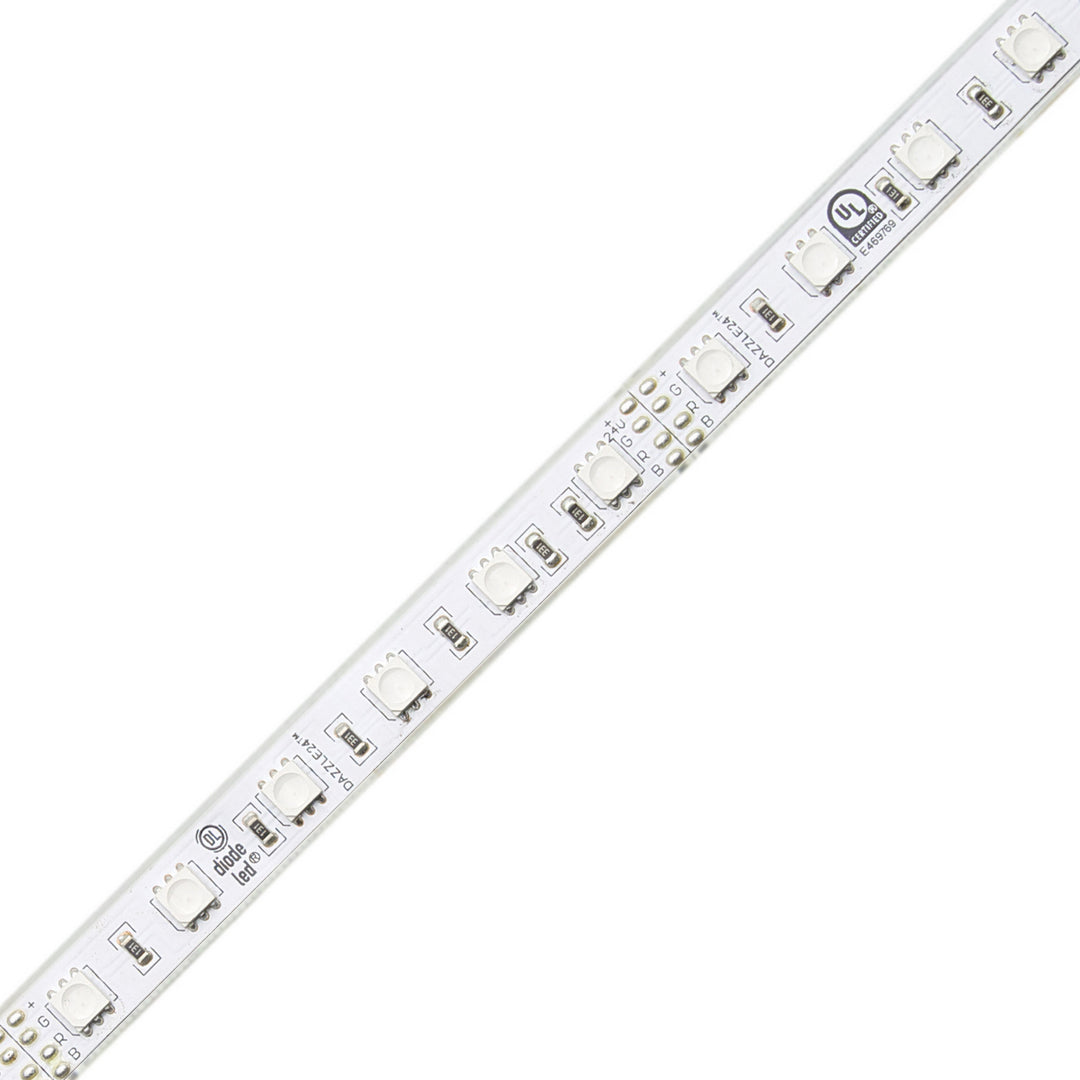 Diode Led Lighting DI-24V-DRGB-W016 Dazzle Led Strip Light Decor White