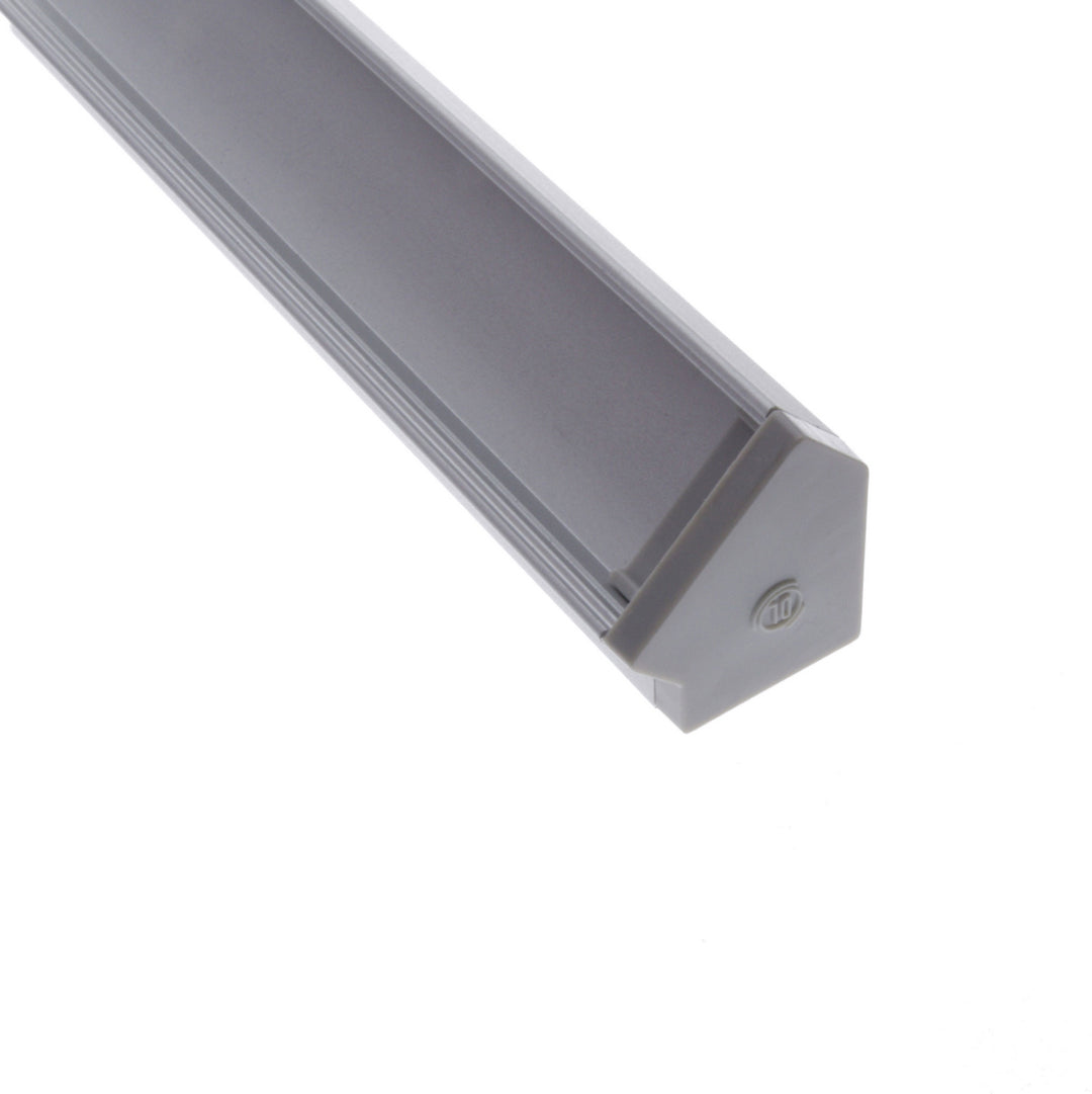 Diode Led Lighting DI-CPCHA-4596 Chromapath Builder Channel Decor Pewter, Nickel, Silver