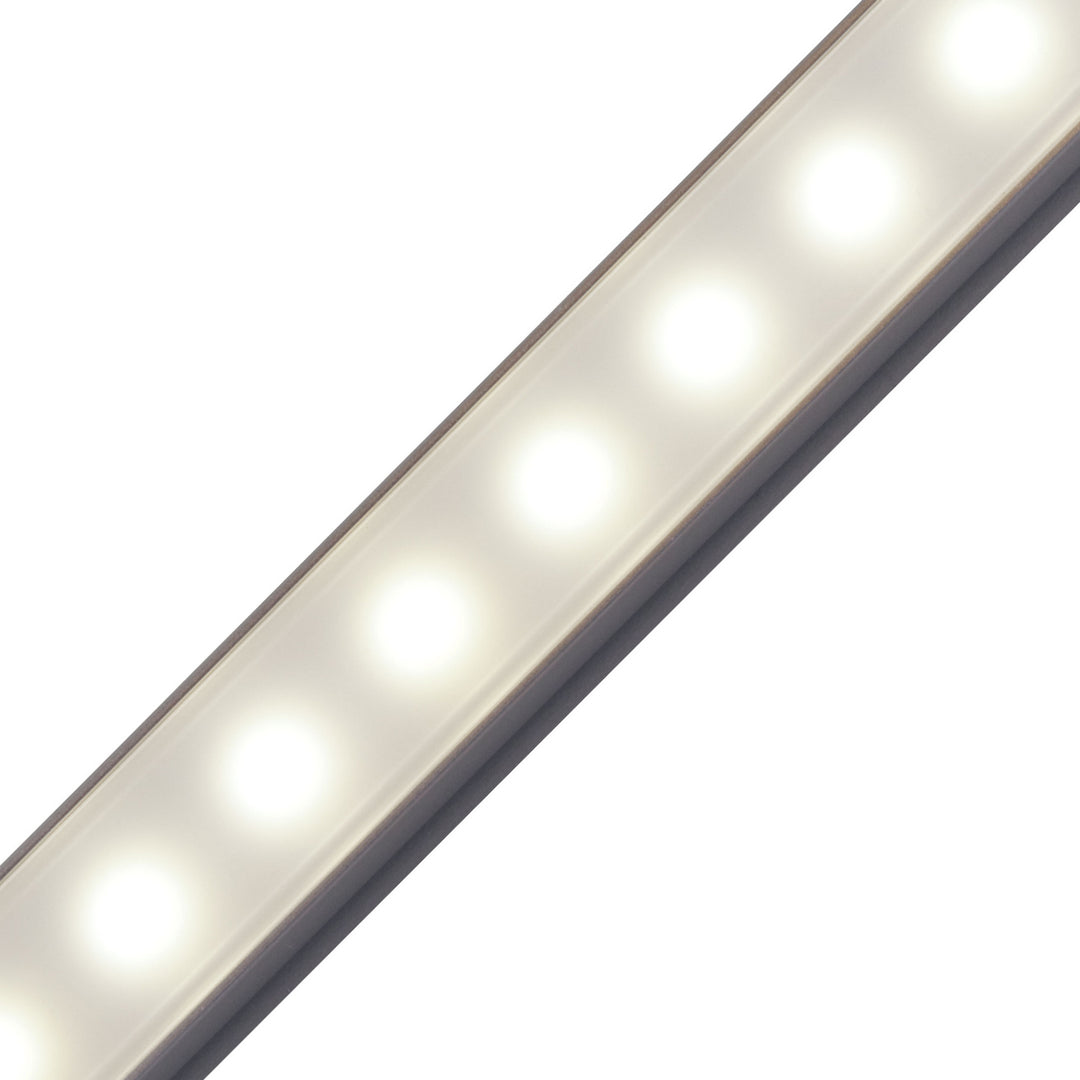 Diode Led Lighting DI-CPCHC-FR48 Chromapath Channel Cover Decor Chrome