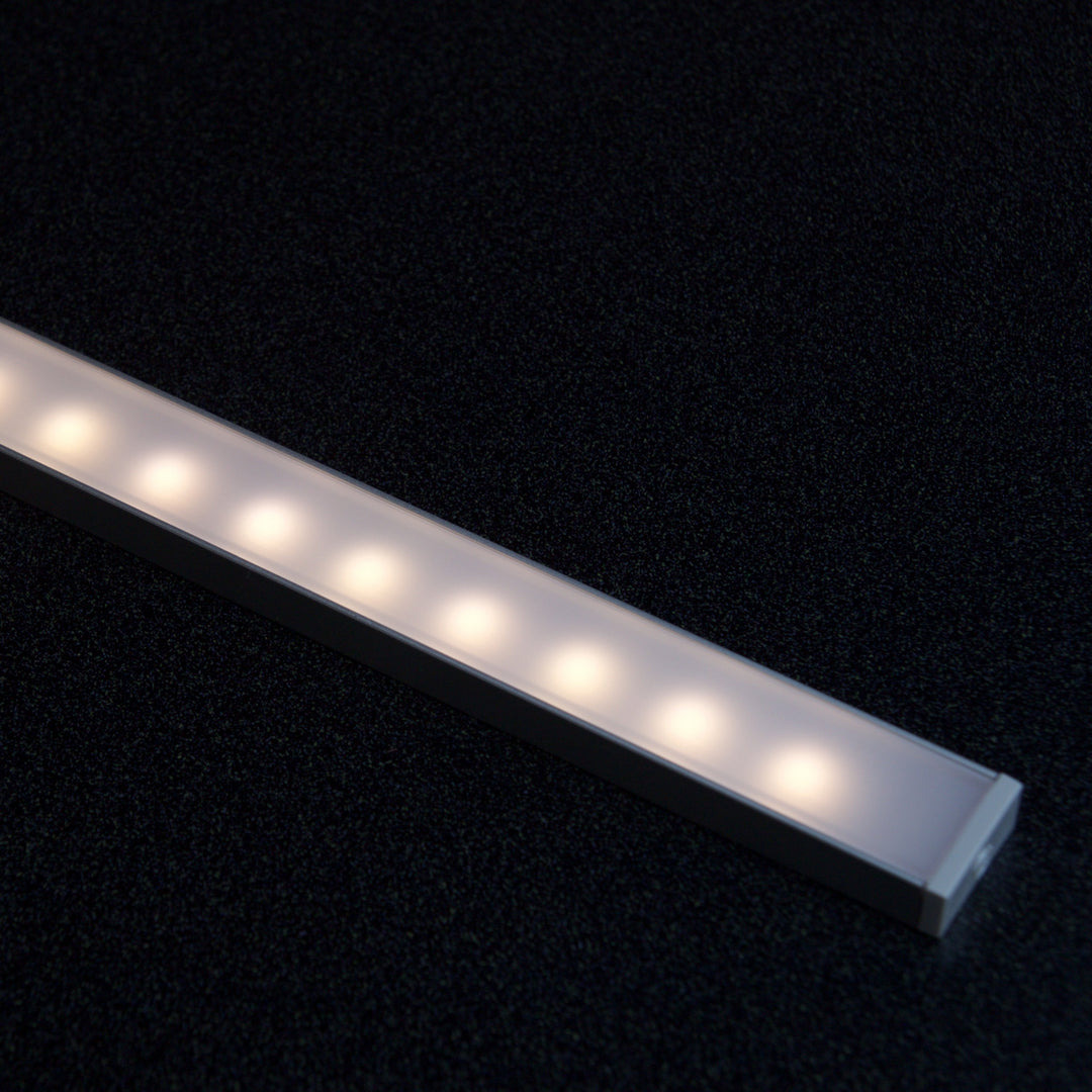 Diode Led Lighting DI-CPCHC-FR96-10 Chromapath Channel Cover Decor Chrome
