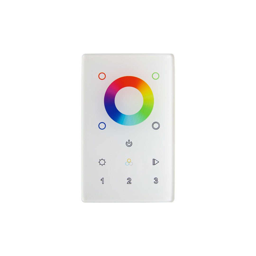 Diode Led Lighting DI-DMX-WIFI-WMUS-3Z-WH  Wall Mount Zone Led Controller Decor White