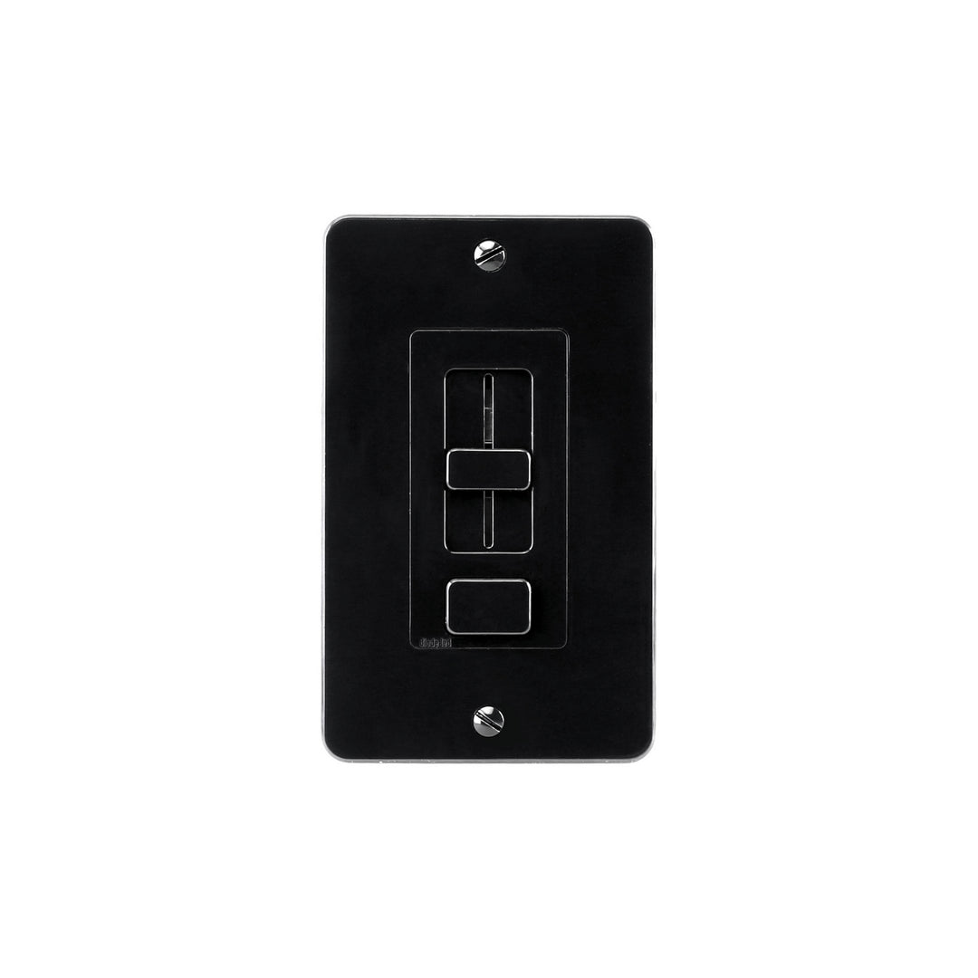 Diode Led Lighting DI-SE-FP-BL Switchex Trim Plate Kit Decor Black
