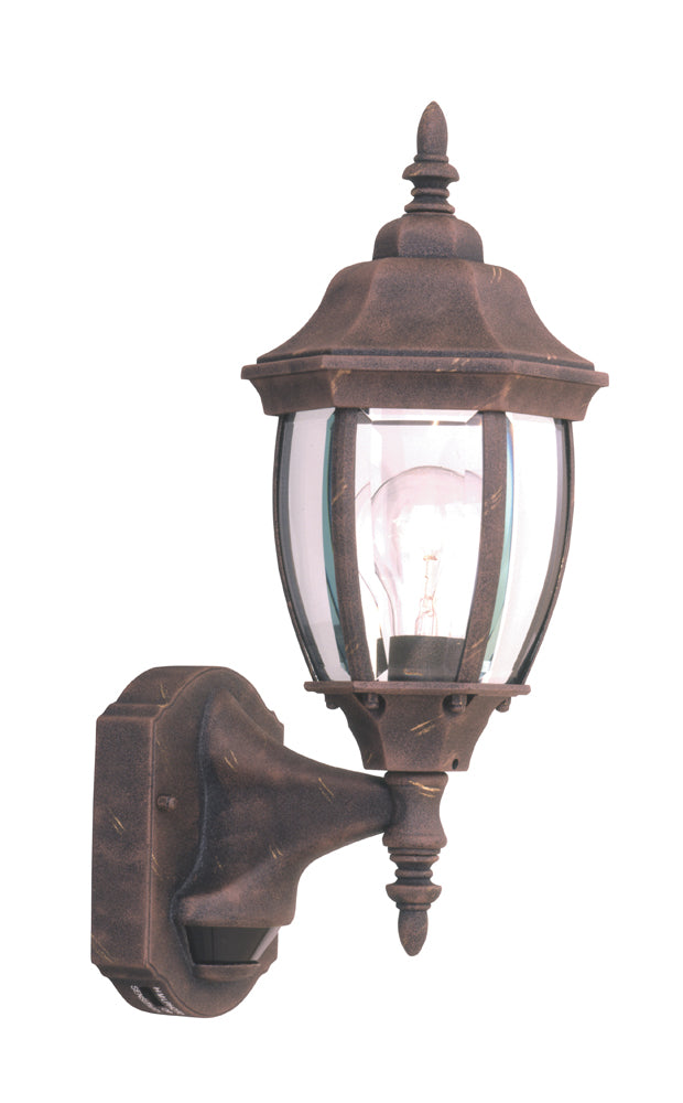 Designers Fountain 2420MD-AG Tiverton One Light Wall Lantern - Motion Detector Outdoor Gold, Champ, Gld Leaf