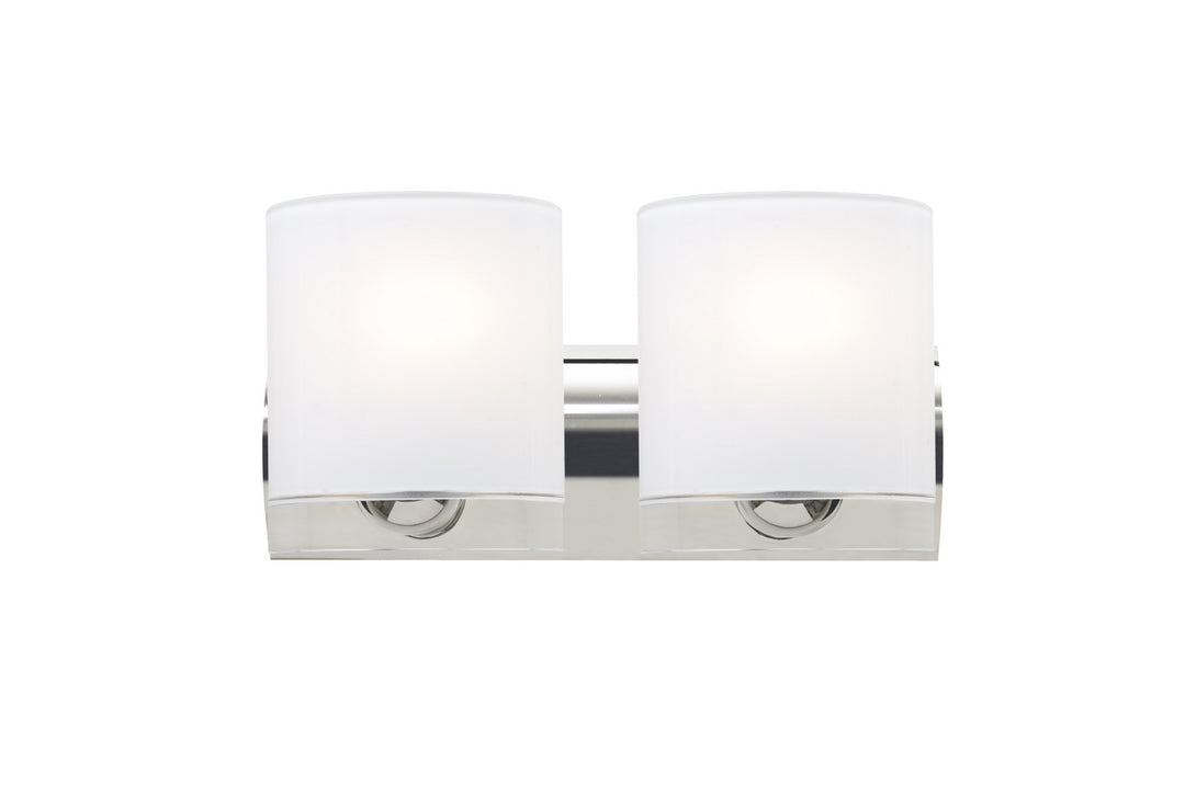 Besa Celtic 2WZ-CELTICCL-LED-CR Bath Vanity Light 15 in. wide - Chrome