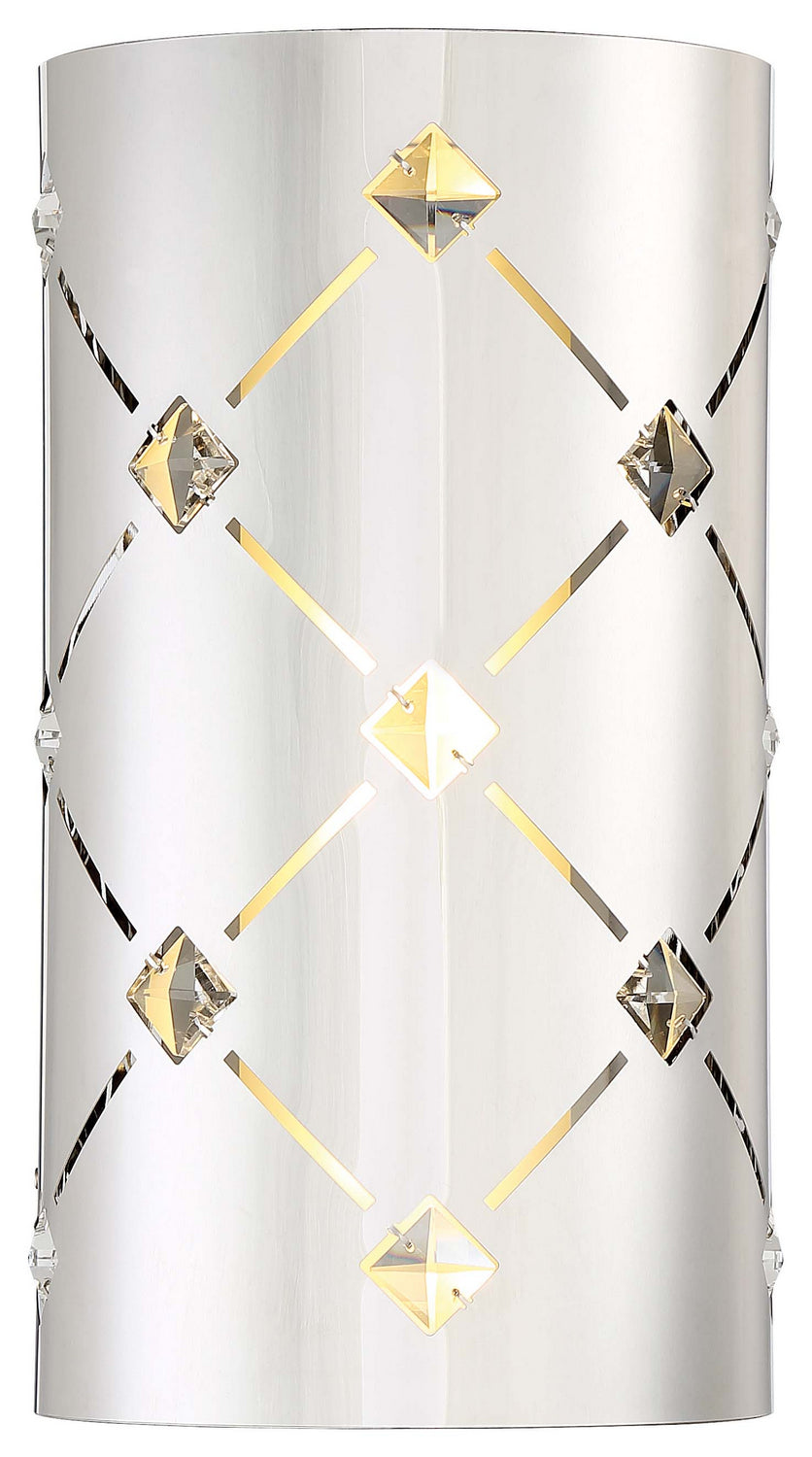 George Kovacs Crowned P1030-077-L Wall Light - Chrome