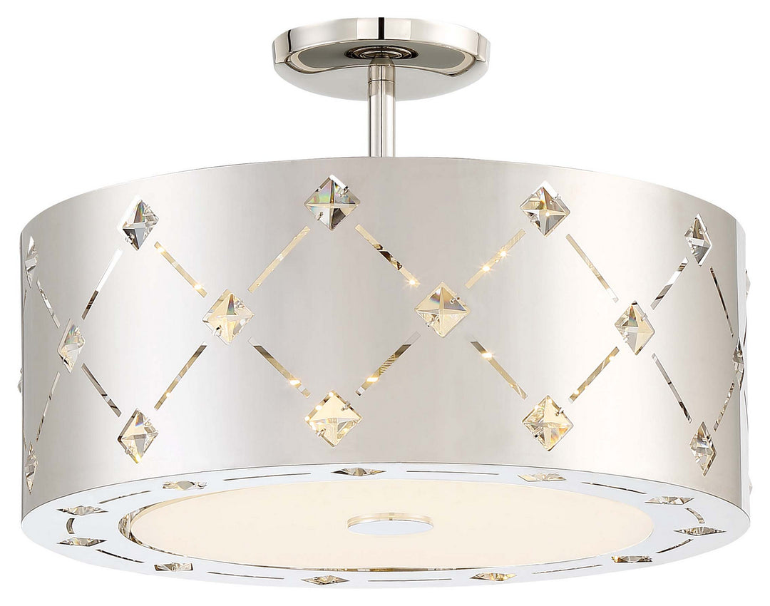 George Kovacs Crowned P1032-077-L Pendant Light - Chrome