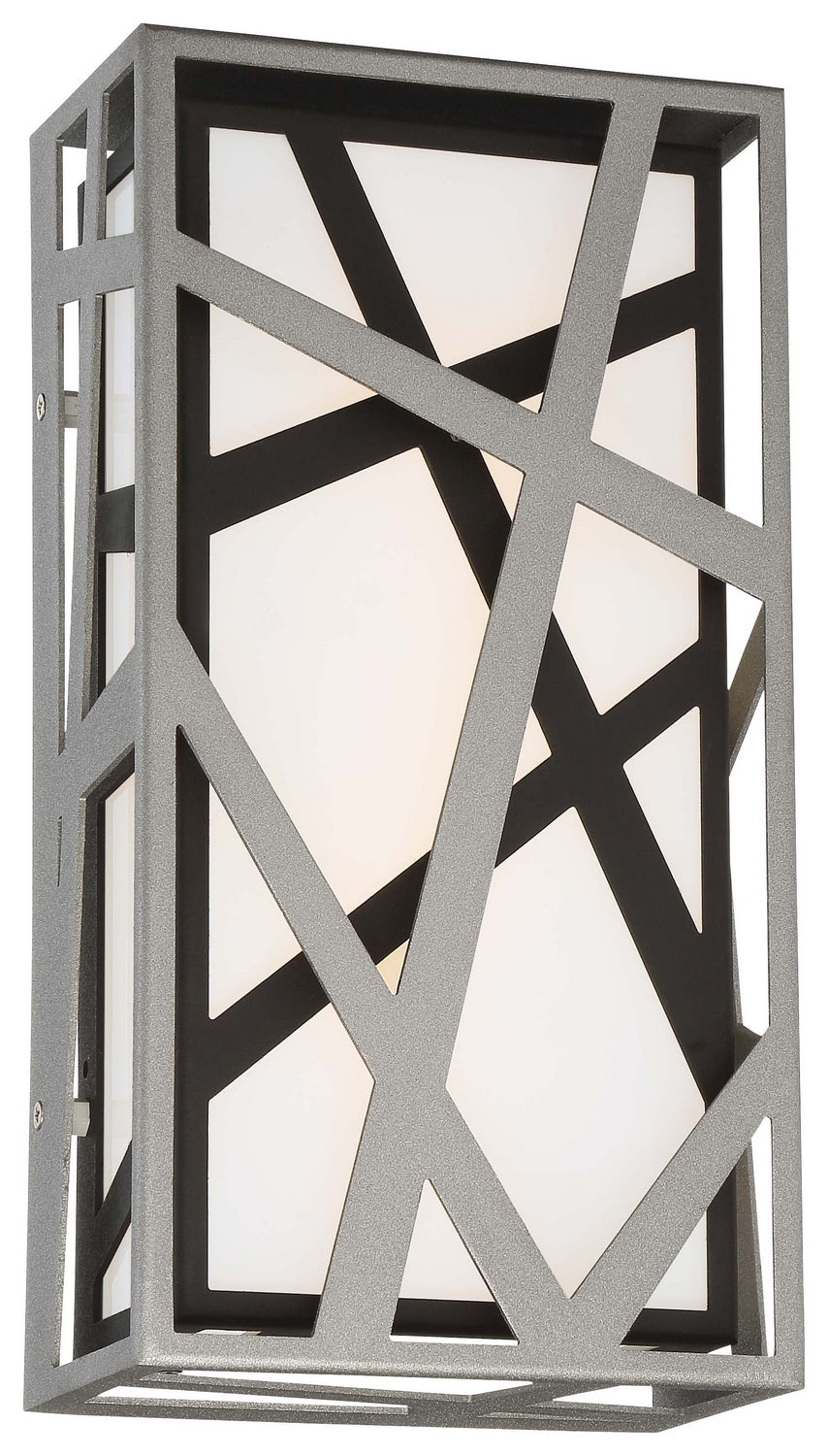 George Kovacs Duvera P1147-658-L Wall Light - Sand Silver+Sand Coal